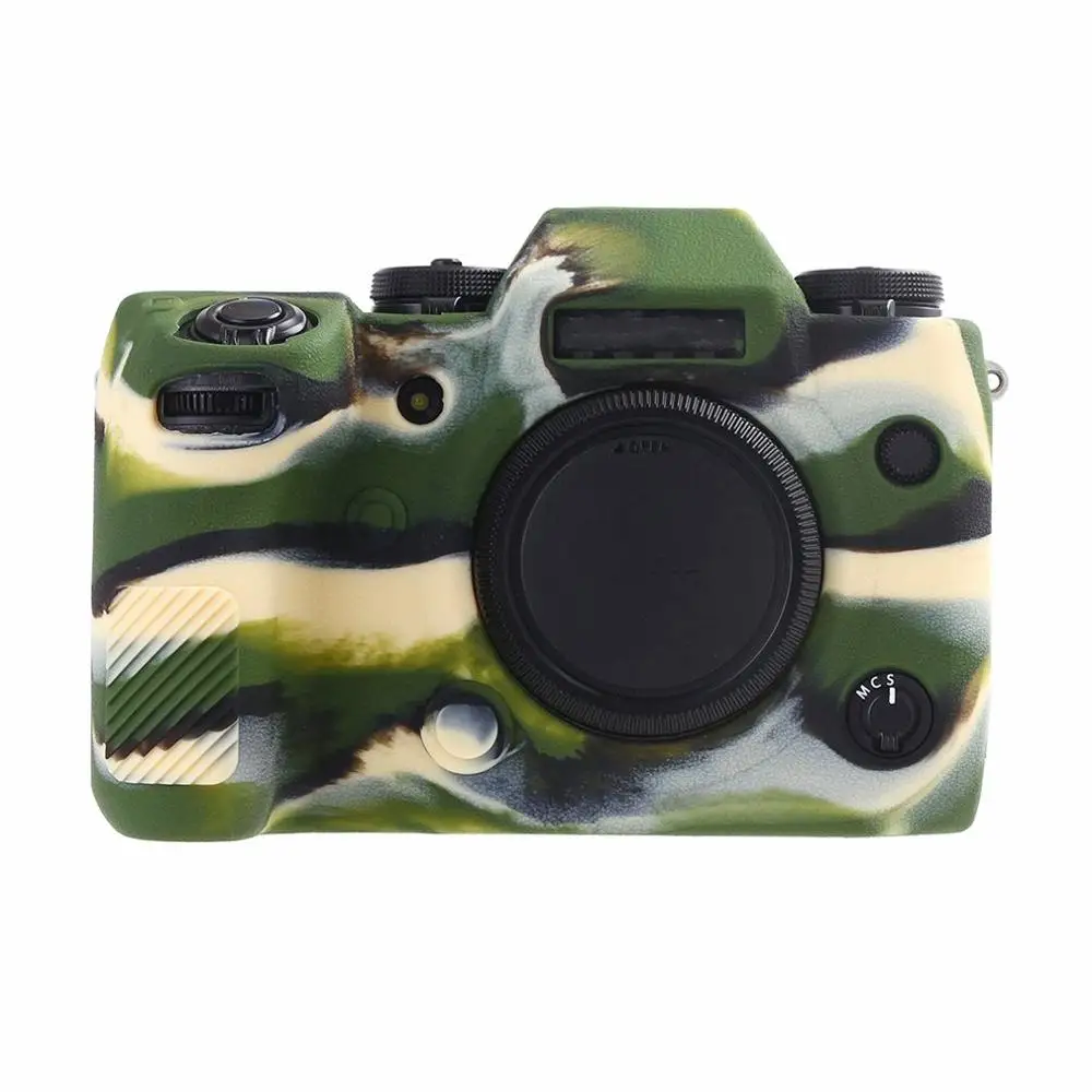 Для Fuji Xh-1 чехол; защитный чехол Профессиональный силиконовый резиновый корпус камеры чехол съемный защитный