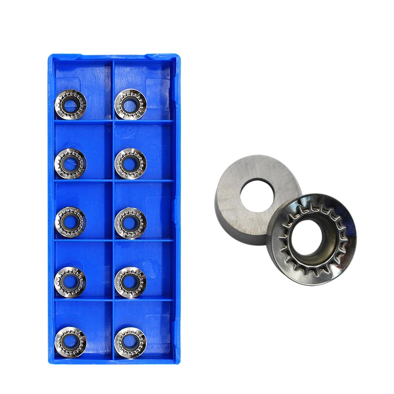 

10PCS RCGT1003 MO AK H01 RCGT 1003 Aluminum Cutter Blade Insert Cutting Tool Turning Tool CNC Tools AL +TIN Alloy Wood