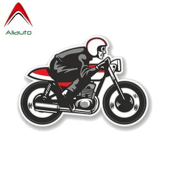 

Aliauto Stylish Car Sticker Sport Retro Biker Motorcycle PVC Decal for Mercedes Honda Toyota Volkswagen Renault Opel,15cm*11cm