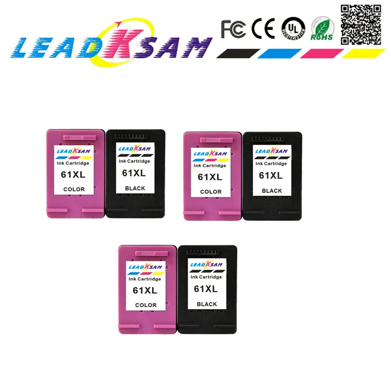 Чернильный картридж для принтера hp61 Deskjet 1000 1050 1055 2000 2050 2512 3000 J110a J210a J310a 5530 4500 |