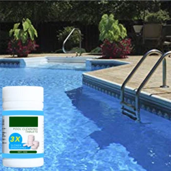 

100g Pool Cleaning Tablet Water Multifunctional Effervescent Spray Cleaner Home Swimming Pool Cleaning Detergent