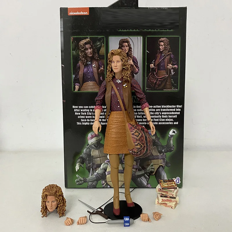 Фигурка NECA April o'нейла черепахи Рафаэль экшн-фигурка игрушка кукла