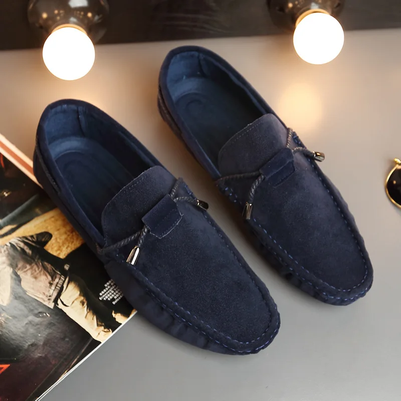 

New Style Fashion MEN'S SHOES Korean-style Versatile Moccosins Men Slip-on Loafers Driving Casual Shoes