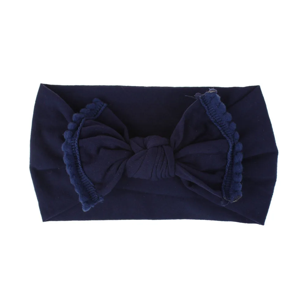 new baby headband Infant hair accessories Baby Toddler Infant Bowknot Headband Stretch Headwear Gift Toddlers headwrap