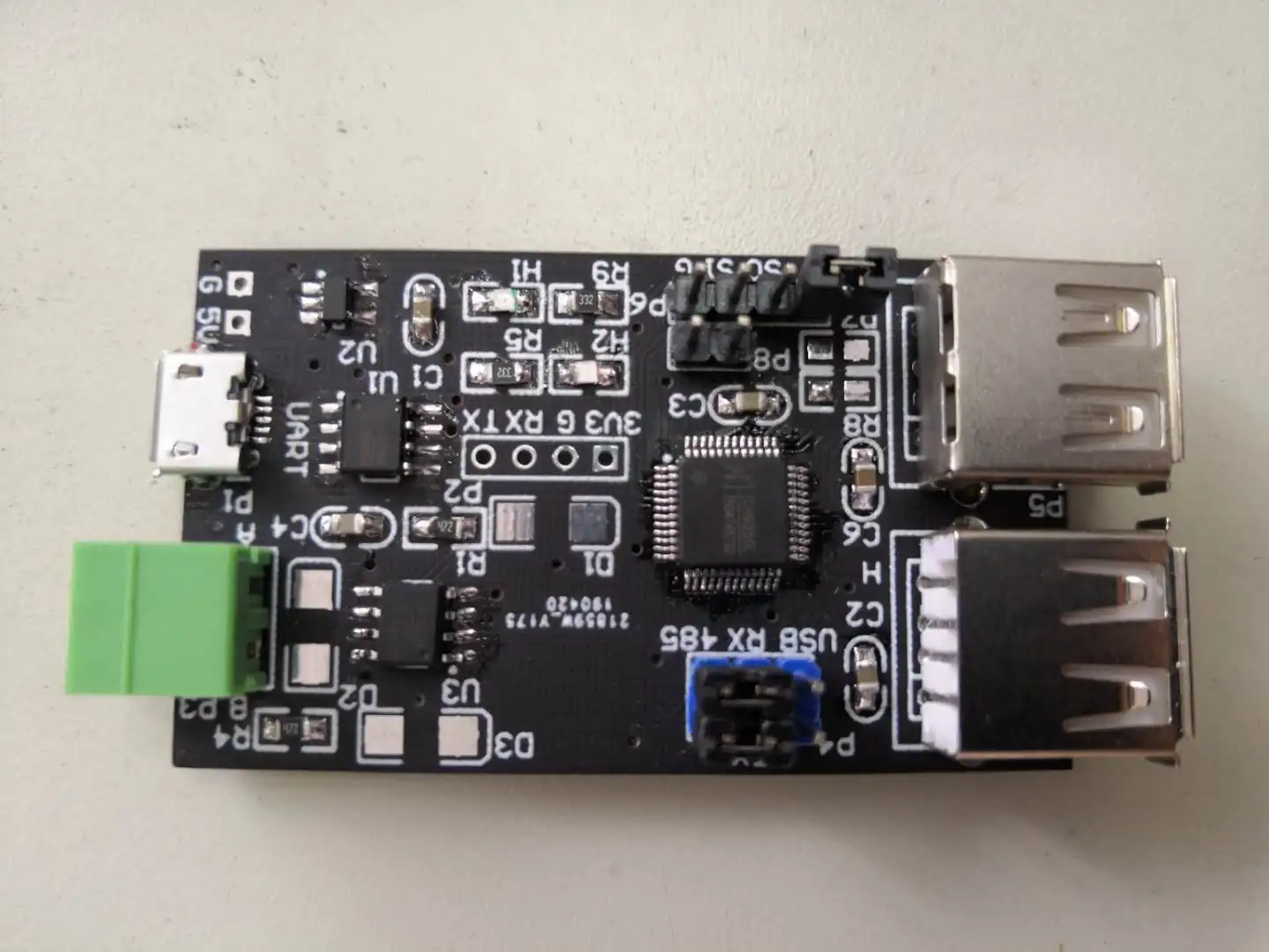 

CH9350 Evaluation Board HID Keyboard and Mouse Serial Port Extension KVM