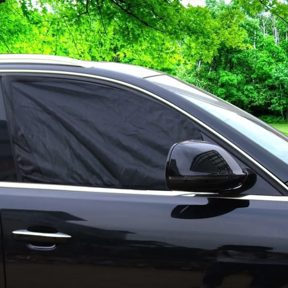 Practical Car Mesh Sunshade Sunscreen Insulation Cover Side Window Sunshade Essential Accessories