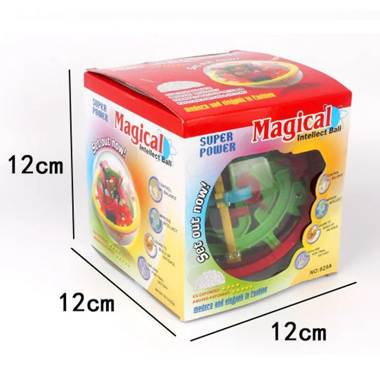 

929a Aikeyou 100 off Small 3D UFO Fantasy Intelligence Perplexus Children Early Education yi zhi qiu Toy