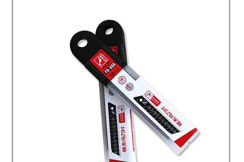 Hoja de pájaro carpintero para corte de papel, caja pequeña de 10/100 tabletas, hoja de Arte de FD-09A, hoja mediana, hoja grande, hoja de papel de