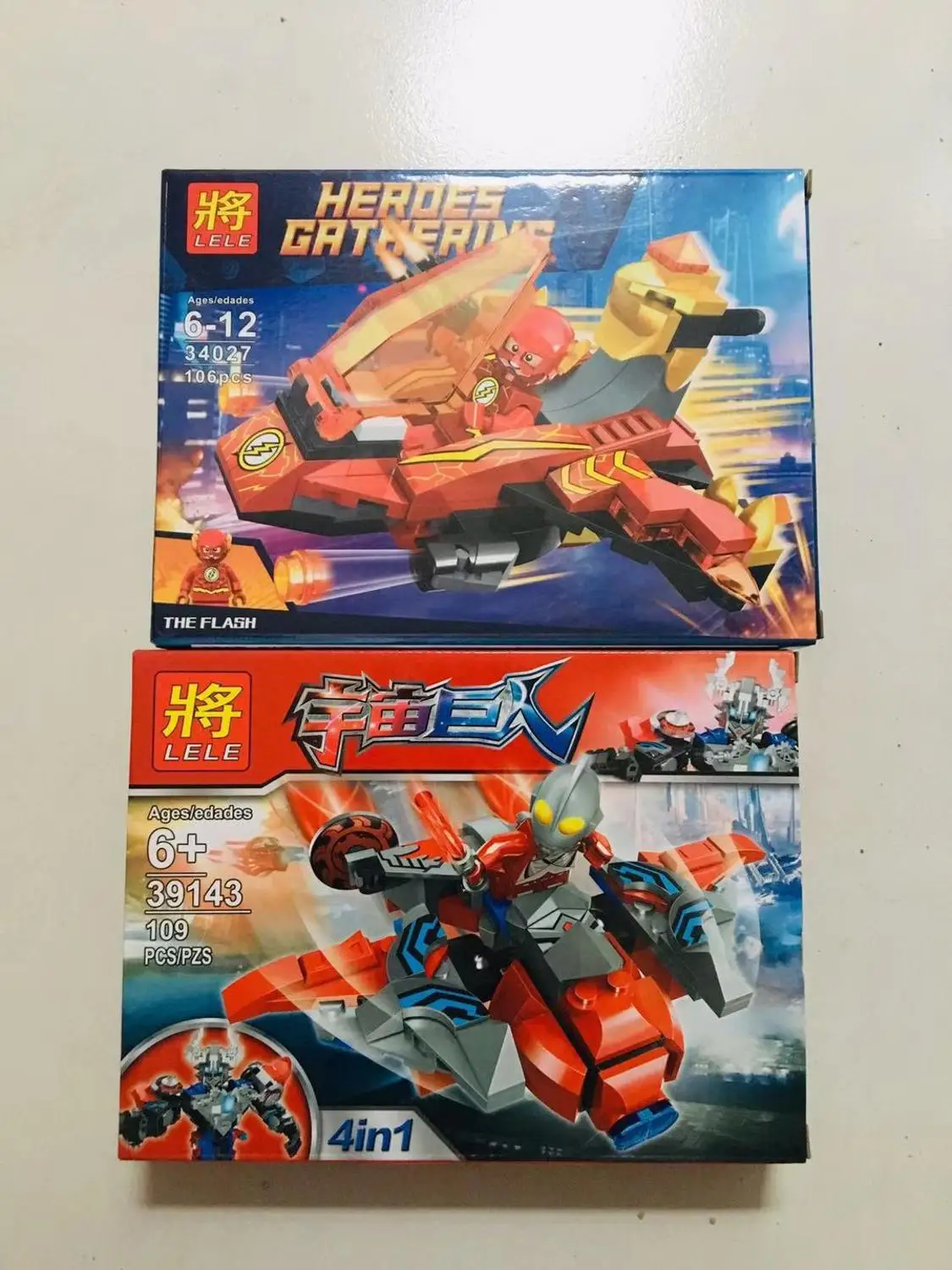 

2groups 109Pcs Building Blocks Brinquedos Model set Figures Toys Minecraft For boys/girls Compatible with LegoeINGly