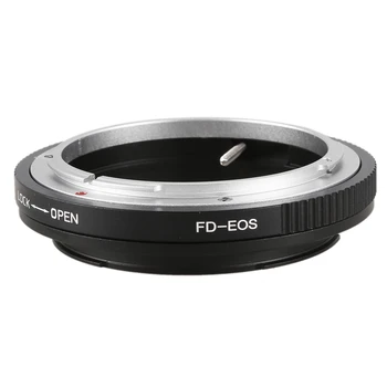 

NEWYI FD Lens for Canon EOS EF Body Mount Adapter Ring Converter Infinity Focus with Glass for Macroshot Photography
