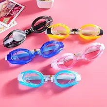 Детские очки, водонепроницаемые, противотуманные, защита глаз, большая оправа, очки для плавания, для мужчин и женщин, детей, высокое разрешение, прозрачные