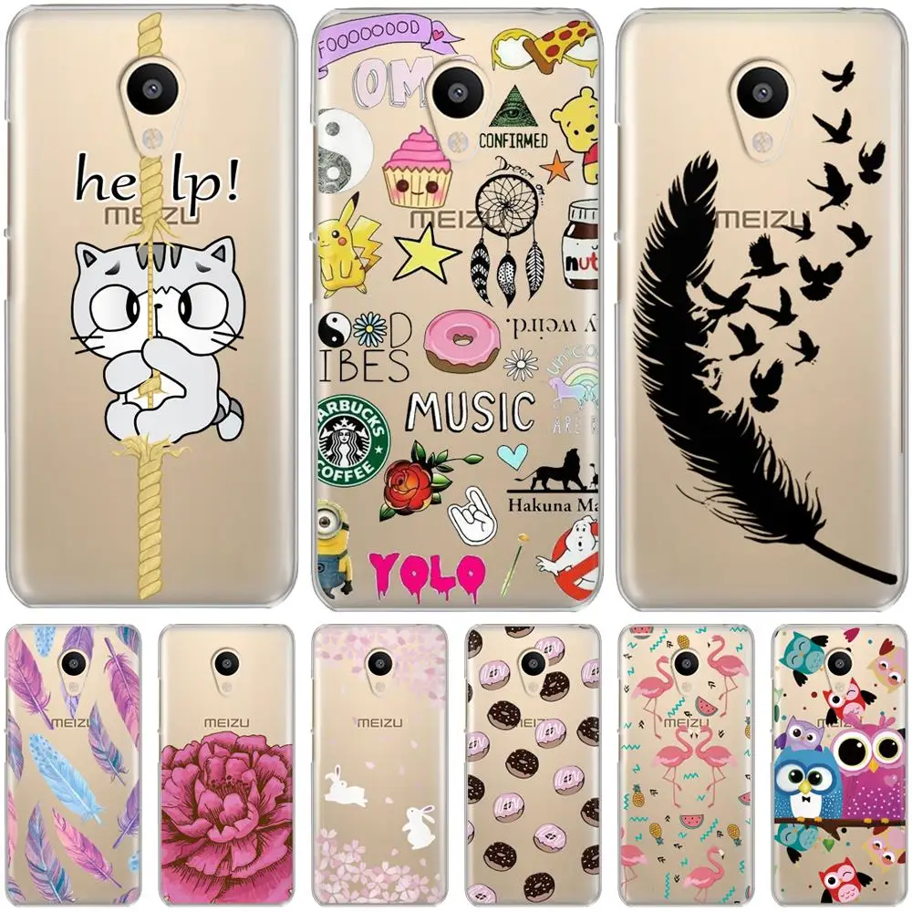 

Phone Case For Meizu M6S M5C M5 M5S M3S 16th U10 U20 Pro 6 Soft Silicone TPU UV Painted Back Cover For Meizu M6 M5 M3 Note Case
