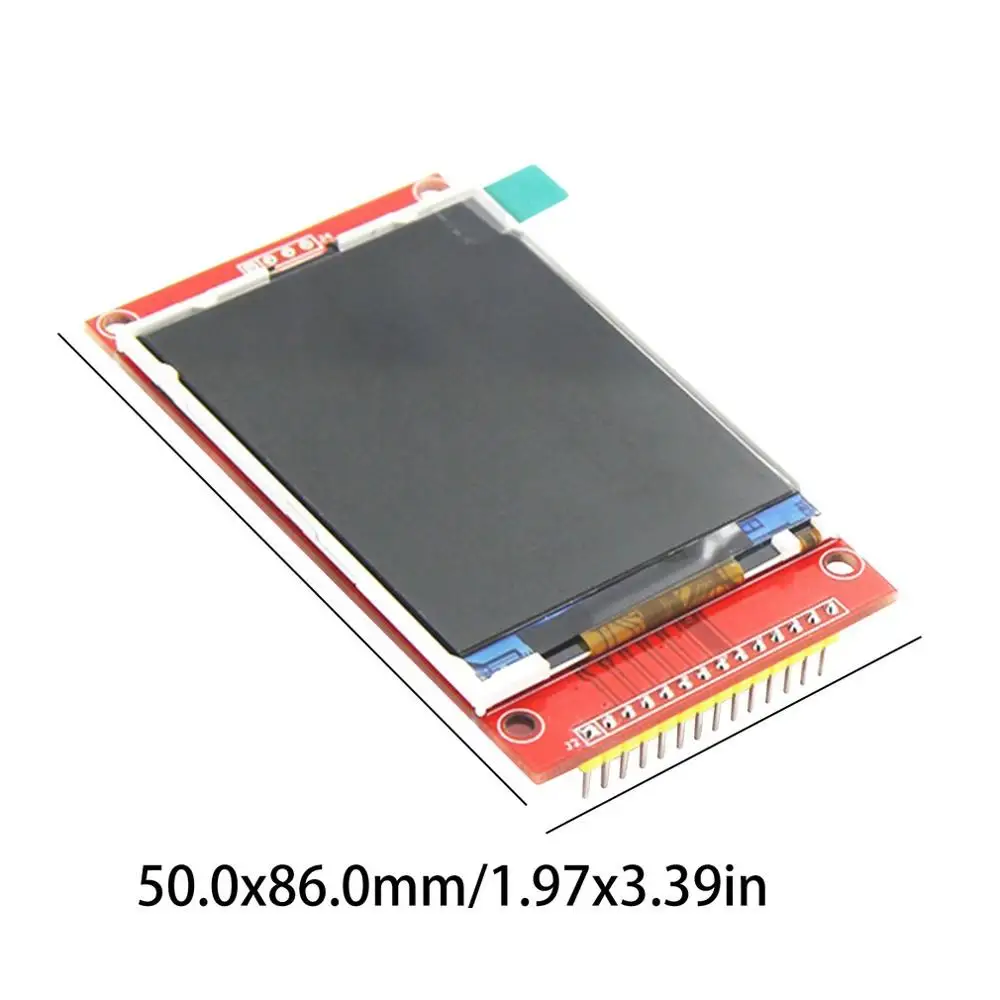 2.8inch TFT SPI Serial LCD Resolution 320*240 2.8inch LCD Display Module with SD Card Slot 3.3V-5V Driver IC ILI9341