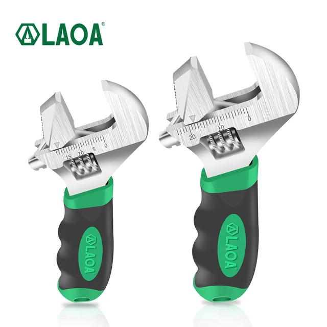 LAOA Adjustable Wrench Monkey Wrenches for Air Controller Pipe