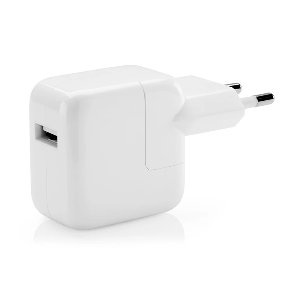 

Konsmart 12W USB Power Adapter for iPhone 6s 7 8 Plus XR XS Max 11 Pro iPad Mini Air 2.4A Fast Charging Euro Travel Charger