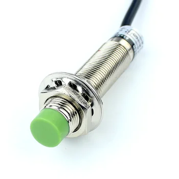 

Taidacent M12 Capacitive Proximity Sensor Switch Detect Plastic Glass Wood 5mm Adjustable Distance Capacitive Proximity Sensor