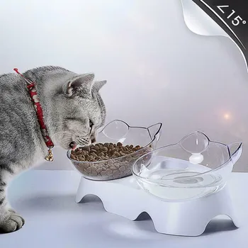 

Anti-Vomiting Orthopedic Pet Bowl Cat Dog Food Water Feeder Feeding Dishes Best Price