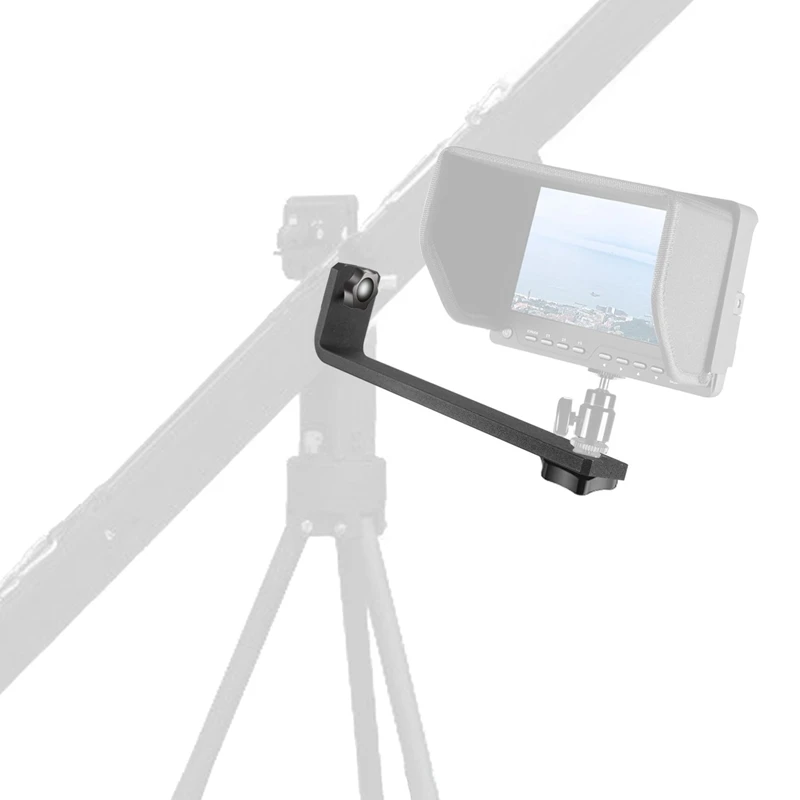 Монтажный l-кронштейн крана камеры для ЖК-светодиодный монитор с 1/4 дюймовым винтовым отверстием стрелы
