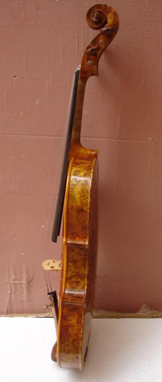 Strong tone！ 4/4 Violin Birdseye Violin!! Fish scales pine 4/4 كمان 바이올린 скрипка！Handmade Special violino !!Free Case And Bow