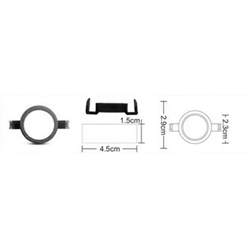2pcs H7 светодиодный держатель лампы для фар разъем адаптера для Ford Mondeo Citroen