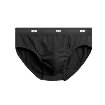

3Pcs/lot Men Briefs Cotton Underpants Casual Black/White/Gray Underwear for Male Man briefs Underwears