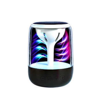 

Wireless Bluetooth Speakers Portable 6D Soundbox Music Stereo Colorful Light Speaker Support TF Card for Smartphone