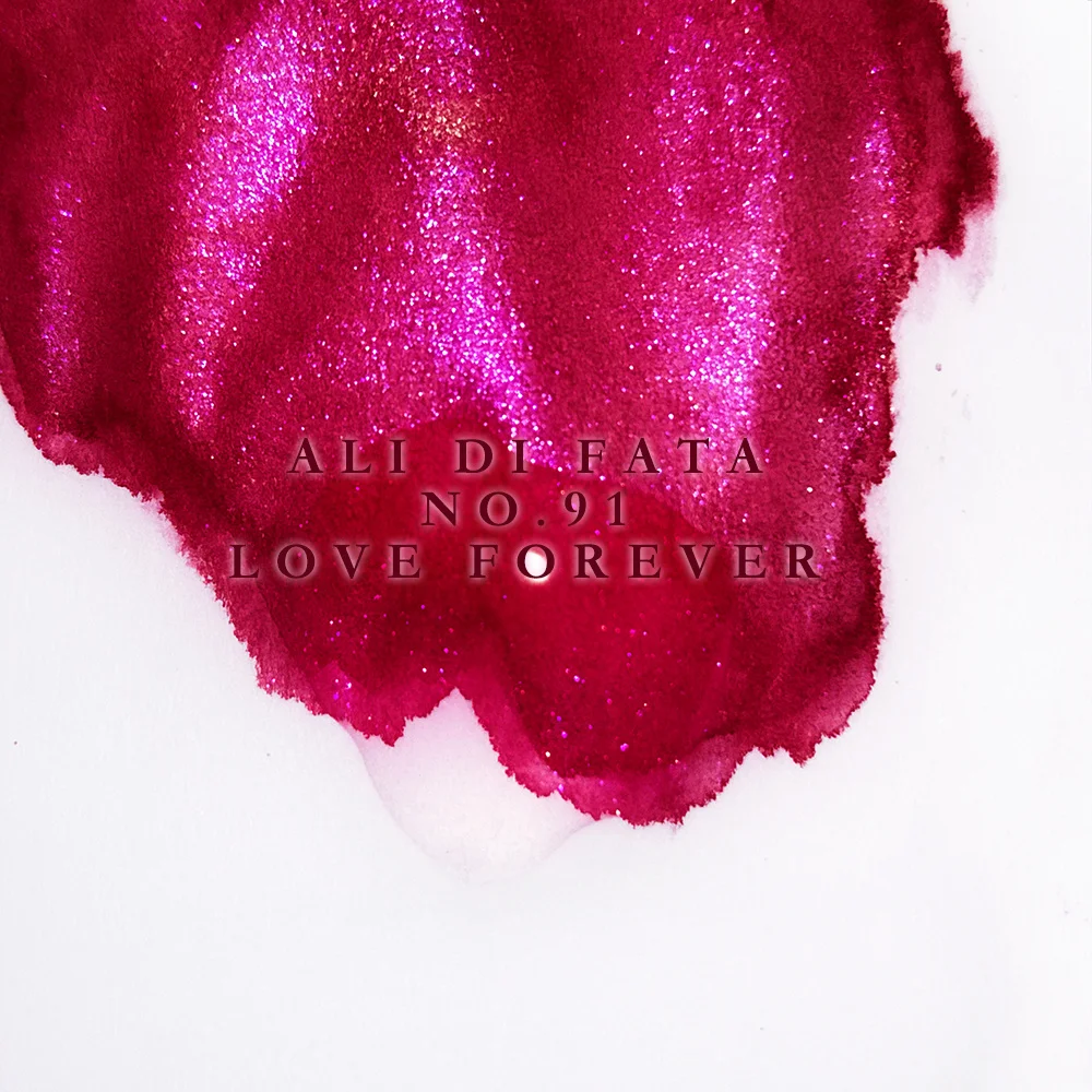 Ali Di Fata Waterproof Color Ink Painting Acquerello Gold Powder Penna Non Bloccante Inchiostro A Penna Autoprodotto 91