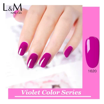 

ibdgel 6 Pcs/lot set Rose Red series Hight quality Nail Gel Polish Soak Off UV/Led High technology Nails long-lasting glue