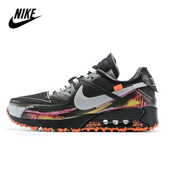 

Original Nike Virgil Abloh OFF white x Nike Air Max 90 men's outdoor sports running shoes CI6394 001 size 40-45 Camouflage