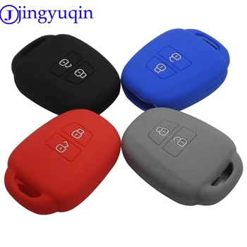 

50pcs 2 Buttons Remote Silicone Car Key Case Shell Cover For Toyota Yaris Camry Corolla Echo Rav4 Prado Highlander Reiz Holder