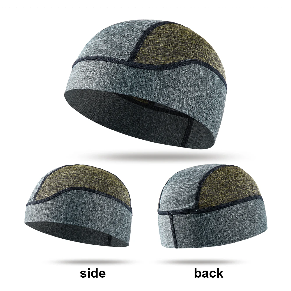 Breathable Beanies Sports Summer Breathable Caps Helmet Linner Outdoor Bonnet Mesh Thin Cap Stretch Quick Dry Sun Hat Men Women best beanie brands