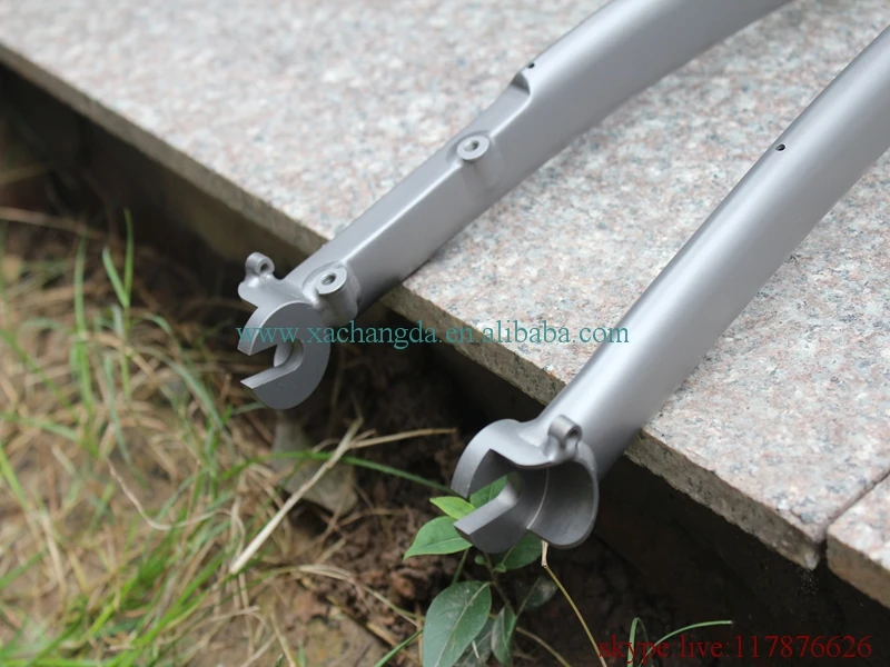 Titanium road frok custom titanium road frok
