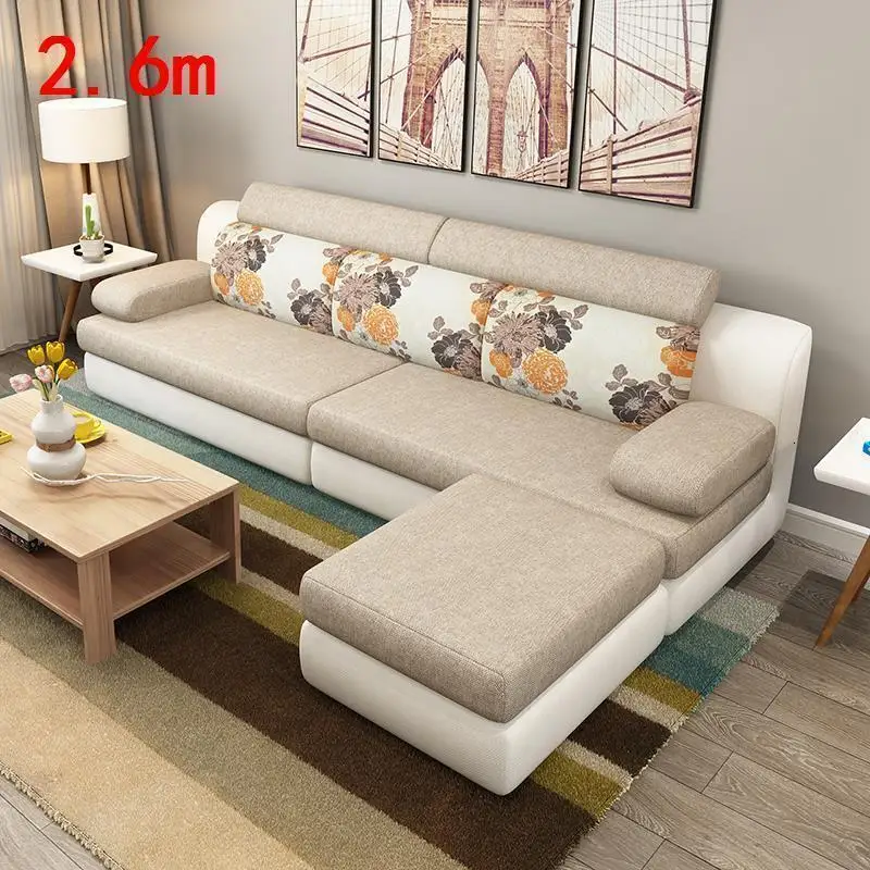 Version C Диван-пуф для Salonu Futon секционный Copridivano Meble Sillon современный набор для гостиной мебель диван - Цвет: Version C