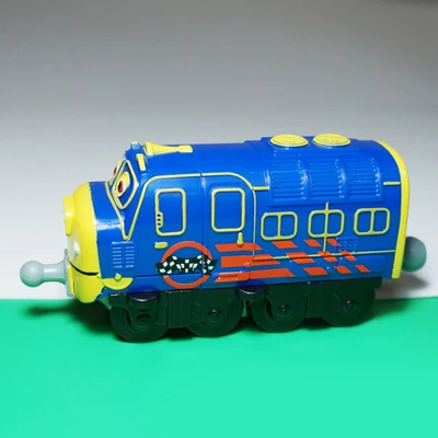 Chuggington паровозики, игрушки, 19 видов, оригинальная железная дорога, новинка, трактор, игрушка, поезд, металлический двигатель, игрушечный автомобиль, масштаб, литье под давлением, металлическая игрушка, автомобиль - Цвет: racing Brewster