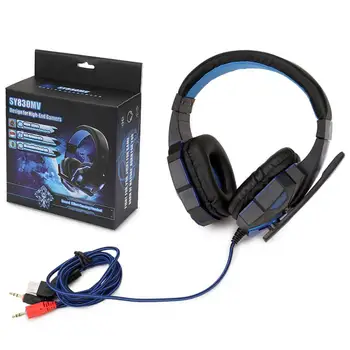 

Soyto Glowing Headphones For PC Computer Immersive Headphones Deep Bass Stereo Gaming Headsets With Mic Players Need