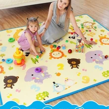 

1cm XPE Environmentally Friendly Thick Baby Crawling Play Mat Folding Mat Carpet Play Mat for Children's Safety Mat Rug Playmat