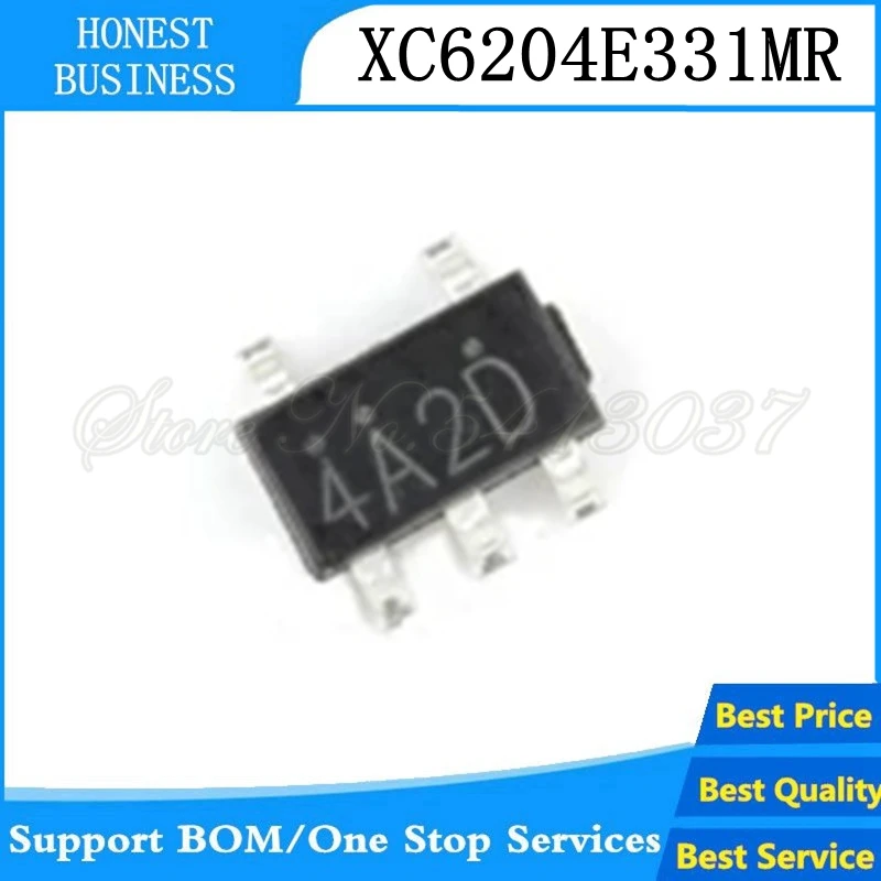 20 шт. XC6204E331MR 4A2D экран SOT23-5 XC6204E33MR 3 V LDO Regulato | Электроника