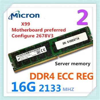 

Micron RAM sky blue DDR4 ECC REG 16G 32G 2133MHZ light yellow pink 2400MHZ server memory bar for X99