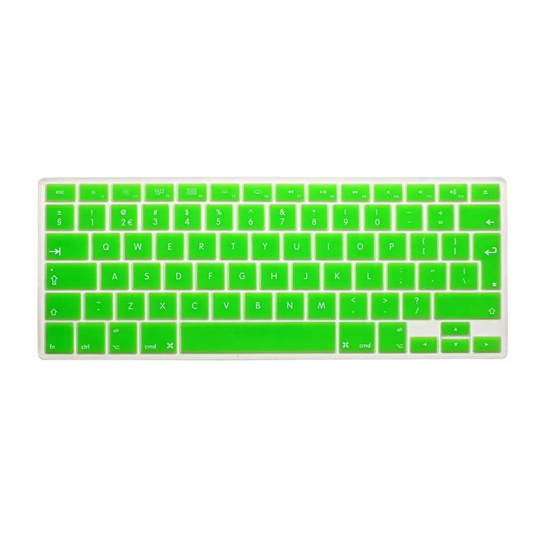 Пылезащитная крышка клавиатуры ЕС для MacBook Pro 13 15 дюймов с сенсорной панелью ЕС клавиатура протектор A1706 1707 силиконовый чехол