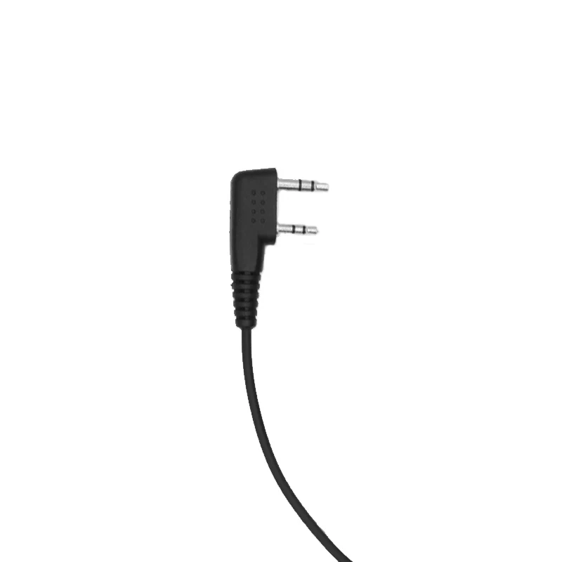 Walkie Talkie Headset, 2 Pin PTT Mic for Kenwood Baofeng, Bf-888s, UV-5R, UV-82, TYT, MD-380, Wouxun, UV5R Earpiece