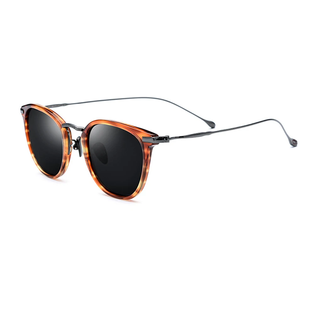 

2020 Polarized Men Sunglasses Brown/Grey/Green/Pink Metal Frame UV400 Driving glasses Come with Box