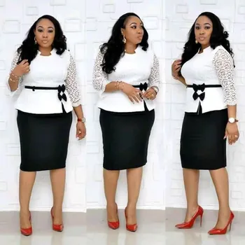 

2020 new style sexy fashion style summer and autumn african women printing plus size dress L-4L