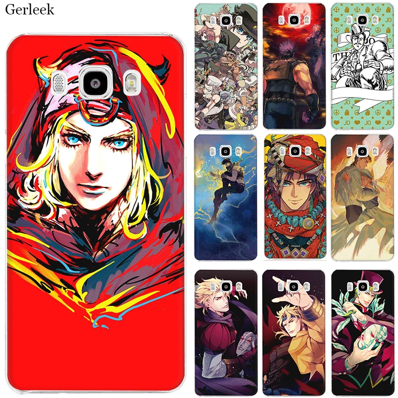 

Mobile Phone Case For Samsung Galaxy J1 J2 J3 J5 J6 J7 Hard Cover JoJo Jonathan Joestar Shell Protection