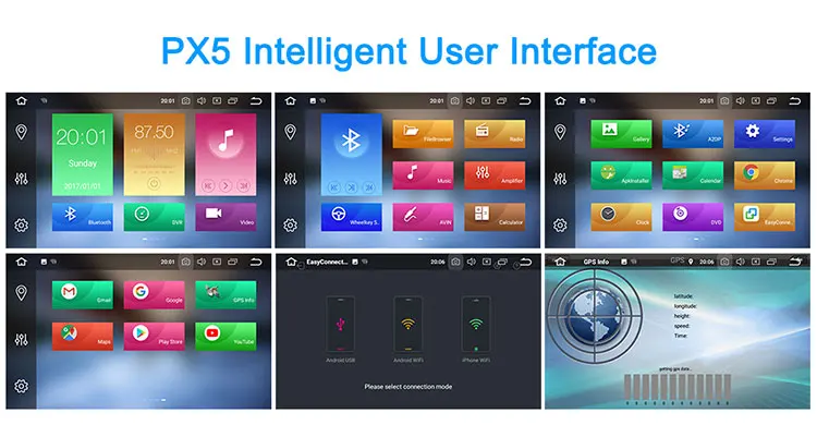 Perfect Bonroad 2 DIN 7" Android 8/9.0 Car GPS Navigation Multimedia Player For Opel Astra Vectra Antara Zafira Corsa Video Audio Player 6