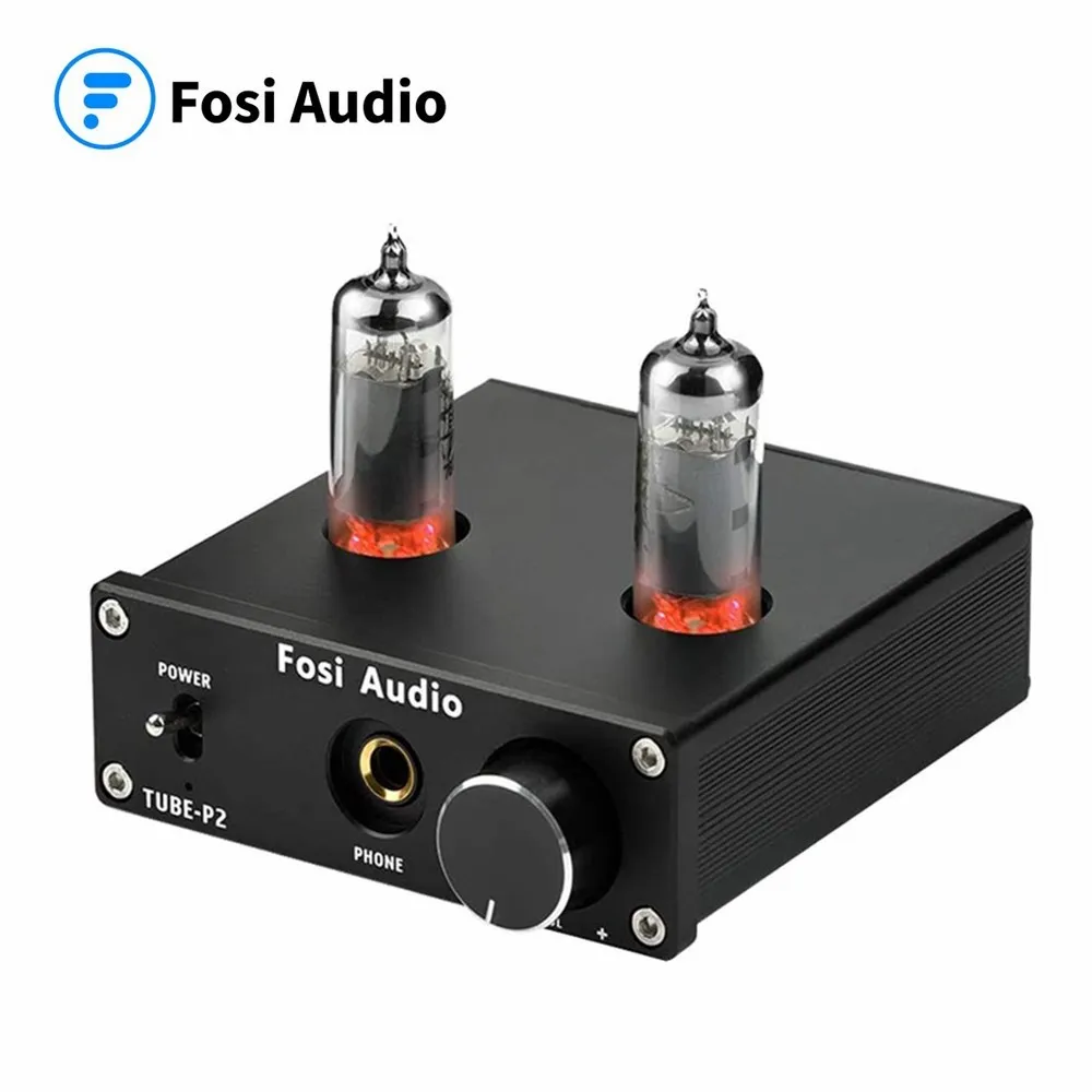 Встроенный портативный усилитель для наушников Fosi Audio P2 вакуумный трубчатый мини