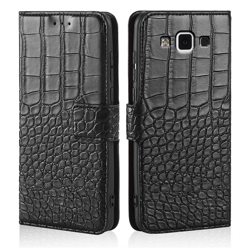 Чехол-книжка для Samsung A5 2015 кожаный с откидной крышкой Galaxy A500F A500 A5000 SM-A500F A500H