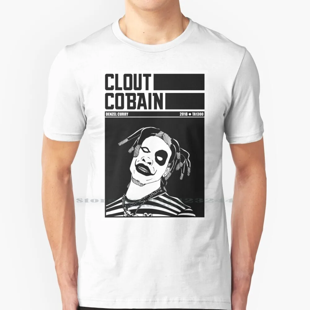 Clout Cobain-Denzel Curry T Shirt Cotton 6Xl Rap Hiphop Denel Curry Ta1300 Clout Cobain Zuu Carol City Super Zeltron Taboo