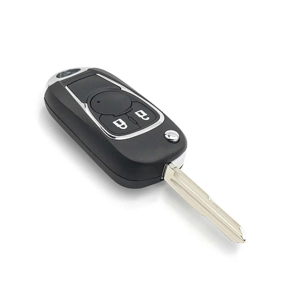 2 Buttons Modified Flid Key Shell For Chevrolet Aveo Spark Love Epica Sail Folding Remote Car Key Case