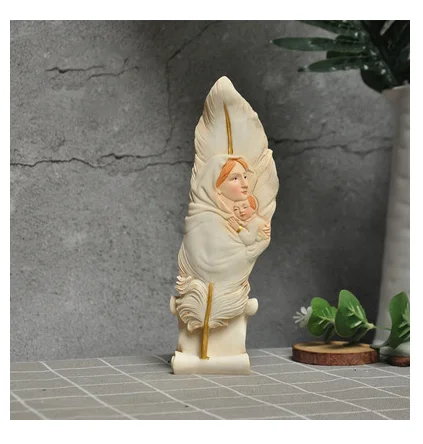 Molde из силикона PRZY формы для мастики 4 estilos 3D virgen catlica Maria jeshosus Angel resina yeso Chocolate vela caramelo molde
