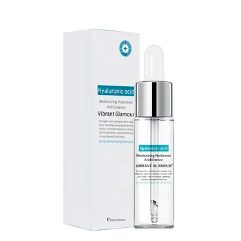 

VIBRANT GLAMOUR Hyaluronic Acid Shrink Pore Face Serum Anti-Aging Moisturizing Whitening Essence Face Cream Dry Skin Care 15ml